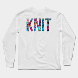 Knit Long Sleeve T-Shirt